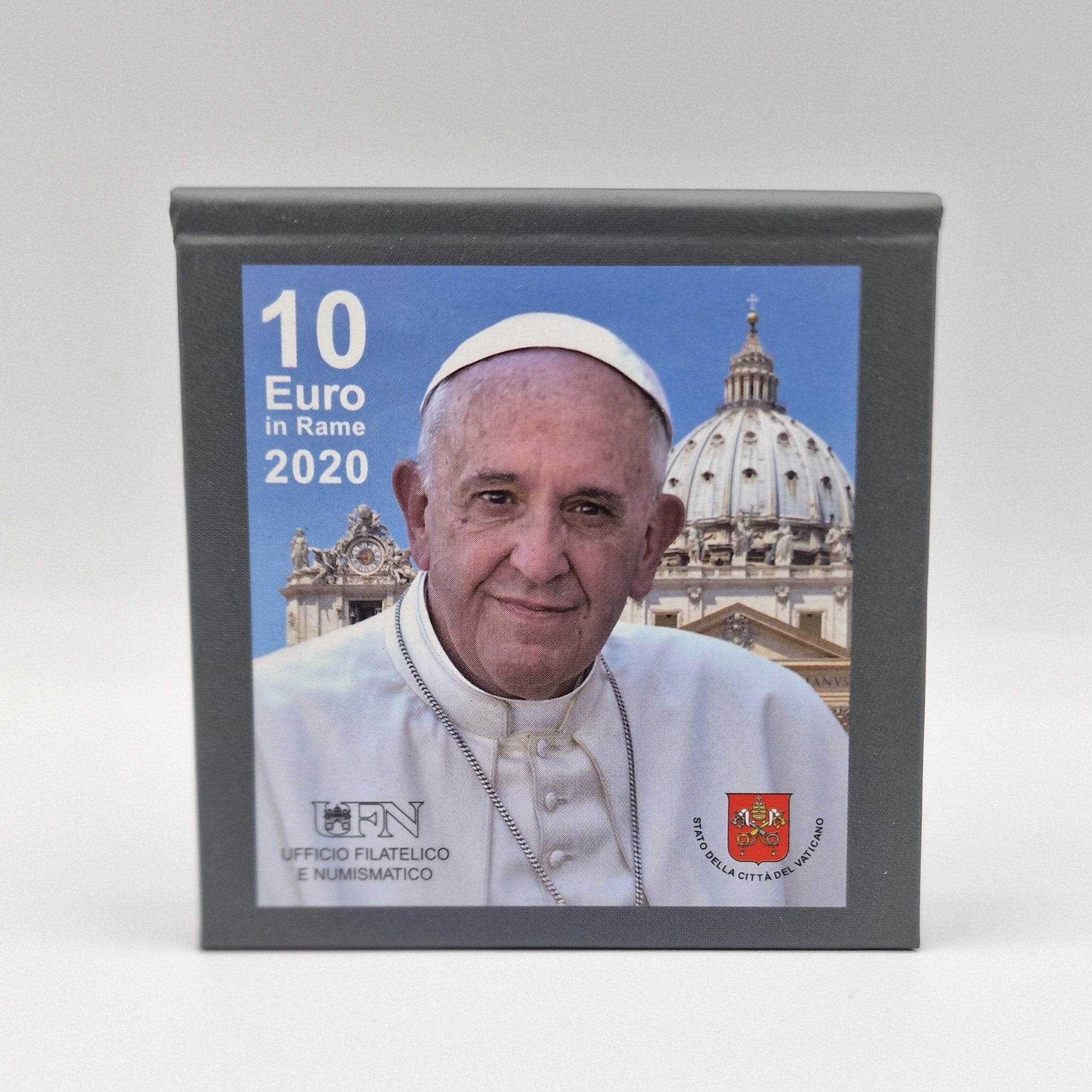 2020 10€ Vaticano + Caixa FDC